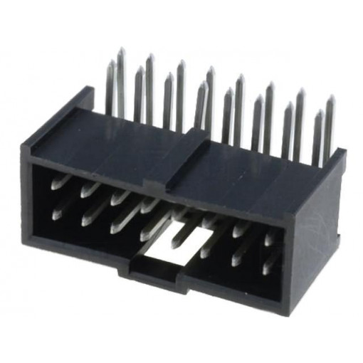 90130-3116; Socket; IDC; male; PIN: 16; angled 90°; THT; tinned; 2.54mm; MOLEX
