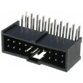 90130-3120; Socket; IDC; male; PIN: 20; angled 90°; THT; tinned; 2.54mm; MOLEX