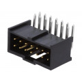 90130-3214; Socket; IDC; male; C-Grid III; 2.54mm; PIN: 14; THT; gold-plated; MOLEX