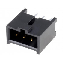 90136-1203; Socket; IDC; male; PIN: 3; straight; THT; gold-plated; 2.54mm; MOLEX