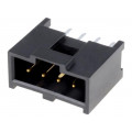 90136-1204; Socket; IDC; male; C-Grid III; 2.54mm; PIN: 4; THT; gold-plated; MOLEX