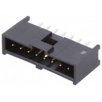 90136-1208; Socket; IDC; male; C-Grid III; 2.54mm; PIN: 8; THT; gold-plated; MOLEX