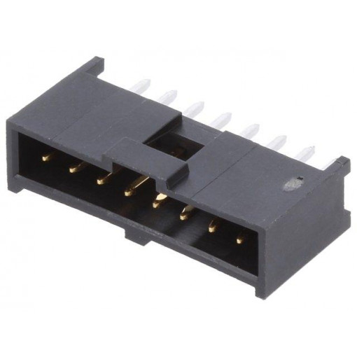 90136-1208; Socket; IDC; male; C-Grid III; 2.54mm; PIN: 8; THT; gold-plated; MOLEX