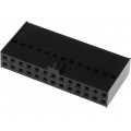 90142-0026; Plug; wire-board; female; C-Grid III; 2.54mm; PIN: 26; w/o contacts; MOLEX 90142-0026; Plug; wire-board; female; C-Grid III; 2.54mm; PIN: 26; w/o contacts; MOLEX