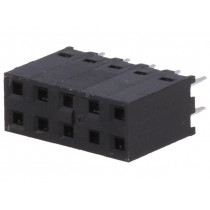 90151-2210; Socket; PCB to PCB; female; C-Grid III; 2.54mm; PIN: 10; THT; MOLEX
