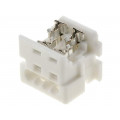 90327-0304; Plug; wire-board; female; PIN: 4; 1.27mm; IDC; for ribbon cable; MOLEX