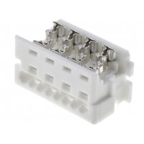 90327-0308; Plug; wire-board; female; PIN: 8; 1.27mm; IDC; for ribbon cable; MOLEX