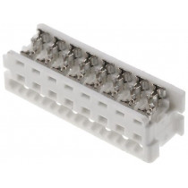 90327-0316; Plug; wire-board; female; PIN: 16; 1.27mm; IDC; for ribbon cable; MOLEX