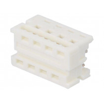 90327-3308; Plug; wire-board; female; PIN: 8; 1.27mm; IDC; for ribbon cable; MOLEX