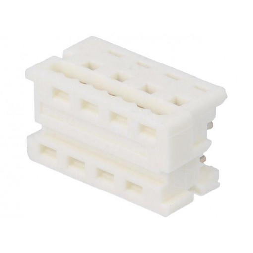 90327-3308; Plug; wire-board; female; PIN: 8; 1.27mm; IDC; for ribbon cable; MOLEX