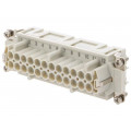 93601-0291; Connector: HDC; contact insert; female; S-EP; PIN: 24; 24+PE; 16A; MOLEX 93601-0291; Connector: HDC; contact insert; female; S-EP; PIN: 24; 24+PE; 16A; MOLEX