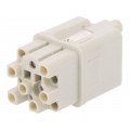 93601-0447; Connector: HDC; contact insert; female; S-Q12/0; PIN: 13; 12+PE; MOLEX 93601-0447; Connector: HDC; contact insert; female; S-Q12/0; PIN: 13; 12+PE; MOLEX