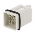 93601-0448; Connector: HDC; contact insert; male; S-Q12/0; PIN: 13; 12+PE; 10A; MOLEX 93601-0448; Connector: HDC; contact insert; male; S-Q12/0; PIN: 13; 12+PE; 10A; MOLEX