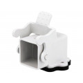 93601-0620; Enclosure: for HDC connectors; size 3A; with latch; angled; MOLEX
