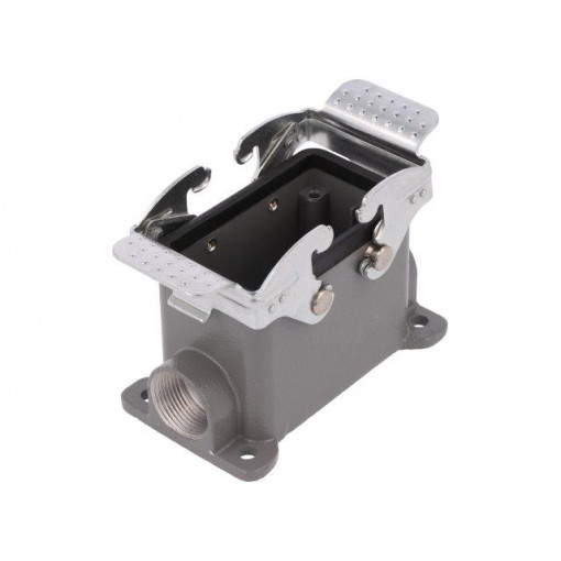 93601-1537; Enclosure: for HDC connectors; size 10B; with double latch; PG16; MOLEX