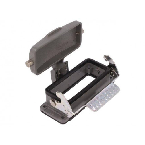 93601-2574; Enclosure: for HDC connectors; size 16B; with latch; with cover; MOLEX