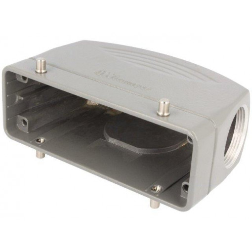 93601-3704; Enclosure: for HDC connectors; size 24B; for cable; high; angled; MOLEX