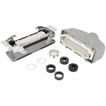 93603-0092; Connector: HDC; male + female; S-E; PIN: 24; 24+PE; size 24B; metal; MOLEX