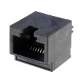 95503-2881; Socket; RJ45; PIN: 8; Cat: 3; gold-plated; Layout: 8p8c; THT; on PCBs; MOLEX