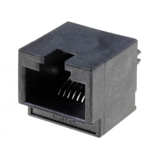 95503-2881; Socket; RJ45; PIN: 8; Cat: 3; gold-plated; Layout: 8p8c; THT; on PCBs; MOLEX