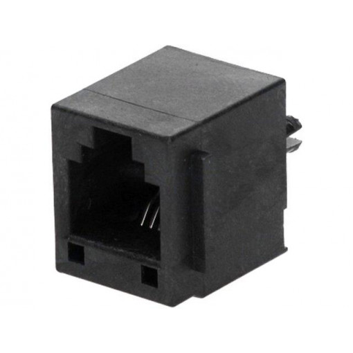 95522-2667; Socket; RJ11; PIN: 6; Cat: 3; high; Layout: 6p6c; THT; straight; MOLEX