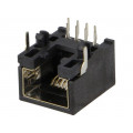95540-2881; Socket; RJ45; PIN: 8; Cat: 3; shielded,low profile; Layout: 8p8c; THT; MOLEX