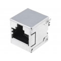 95623-2881; Socket; RJ45; PIN: 8; Cat: 3; fully shielded; gold-plated; THT; MOLEX