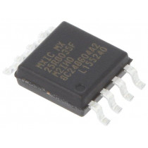 MX25R8035FM2IH0/TUBE; FLASH memory; 8Mbit; 108MHz; 1.65÷3.6V; SOP8; serial; MACRONIX INTERNATIONAL MX25R8035FM2IH0/TUBE; FLASH memory; 8Mbit; 108MHz; 1.65÷3.6V; SOP8; serial; MACRONIX INTERNATIONAL