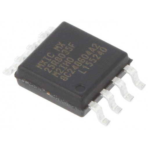 MX25R8035FM2IH0/TUBE; FLASH memory; 8Mbit; 108MHz; 1.65÷3.6V; SOP8; serial; MACRONIX INTERNATIONAL