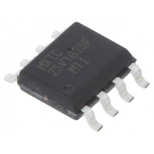 MX25V1635FM1I/TUBE; FLASH memory; 16Mbit; 80MHz; 2.3÷3.6V; SOP8; serial; MACRONIX INTERNATIONAL