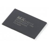 MX29F400CBTI-70G/TRAY; FLASH memory; 70ns; TSOP48; parallel; MACRONIX INTERNATIONAL MX29F400CBTI-70G/TRAY; FLASH memory; 70ns; TSOP48; parallel; MACRONIX INTERNATIONAL