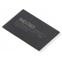 MX29F800CTTI-70G/TRAY; FLASH memory; 70ns; TSOP48 II; parallel; MACRONIX INTERNATIONAL MX29F800CTTI-70G/TRAY; FLASH memory; 70ns; TSOP48 II; parallel; MACRONIX INTERNATIONAL