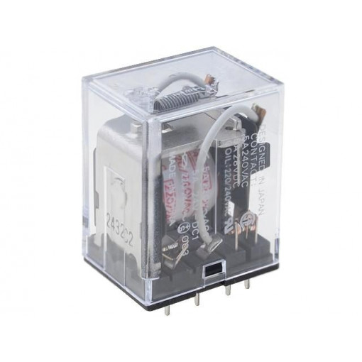 MY2-02-US-SV 220/240VAC; Relay: electromagnetic; DPDT; 230VAC; 5A; industrial; Series: MY2; OMRON