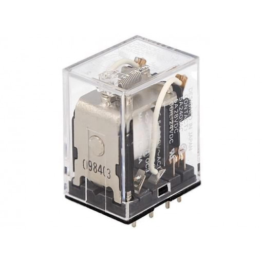 MY2-02-US-SV 24DC; Relay: electromagnetic; DPDT; 24VDC; 5A; industrial; Series: MY2; OMRON