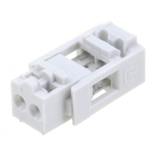 N1602; Plug; IDC; female; PIN: 2; IDC; THT; 2.54mm; tinned; Layout: 1x2; TOMIC