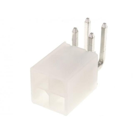 N42GK-04; Socket; wire-board; male; N42G; 4.2mm; PIN: 4; THT; 600V; 9A; tinned; NINIGI N42GK-04; Socket; wire-board; male; N42G; 4.2mm; PIN: 4; THT; 600V; 9A; tinned; NINIGI