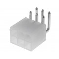 N42GK-06; Socket; wire-board; male; N42G; 4.2mm; PIN: 6; THT; 600V; 9A; tinned; NINIGI N42GK-06; Socket; wire-board; male; N42G; 4.2mm; PIN: 6; THT; 600V; 9A; tinned; NINIGI