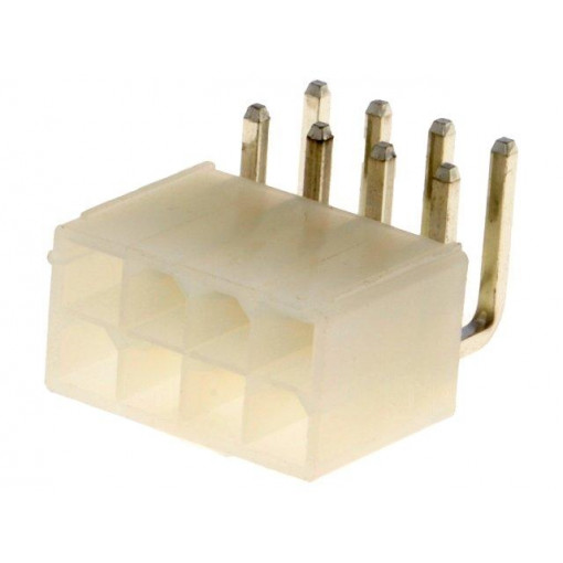 N42GK-08; Socket; wire-board; male; N42G; 4.2mm; PIN: 8; THT; 600V; 9A; tinned; NINIGI N42GK-08; Socket; wire-board; male; N42G; 4.2mm; PIN: 8; THT; 600V; 9A; tinned; NINIGI
