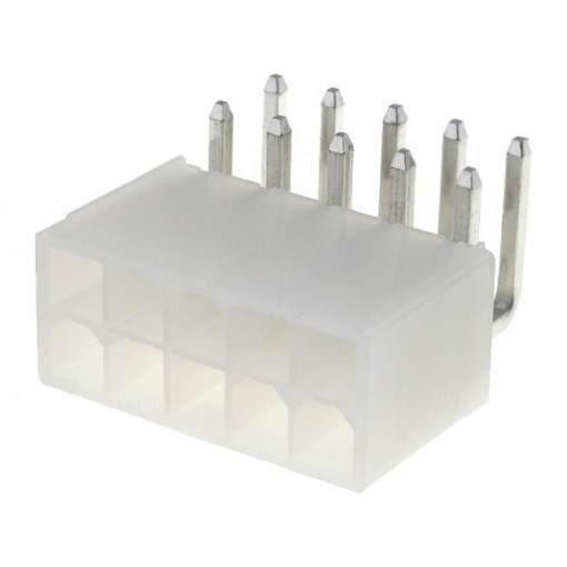 N42GK-10; Socket; wire-board; male; N42G; 4.2mm; PIN: 10; THT; 600V; 9A; tinned; NINIGI N42GK-10; Socket; wire-board; male; N42G; 4.2mm; PIN: 10; THT; 600V; 9A; tinned; NINIGI