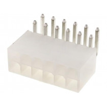N42GK-12; Socket; wire-board; male; N42G; 4.2mm; PIN: 12; THT; 600V; 9A; tinned; NINIGI N42GK-12; Socket; wire-board; male; N42G; 4.2mm; PIN: 12; THT; 600V; 9A; tinned; NINIGI