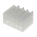 N42GP-08; Socket; wire-board; male; N42G; 4.2mm; PIN: 8; THT; 600V; 9A; tinned; NINIGI N42GP-08; Socket; wire-board; male; N42G; 4.2mm; PIN: 8; THT; 600V; 9A; tinned; NINIGI