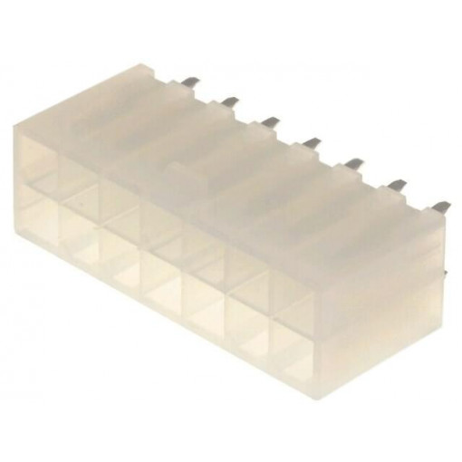 N42GP-14; Socket; wire-board; male; N42G; 4.2mm; PIN: 14; THT; 600V; 9A; tinned; NINIGI N42GP-14; Socket; wire-board; male; N42G; 4.2mm; PIN: 14; THT; 600V; 9A; tinned; NINIGI