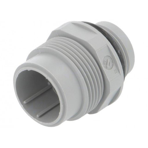 931592001 N6R AM 2; Socket; Connector: DIN 43651; NR; male; PIN: 7; w/o contacts; 10A; HIRSCHMANN