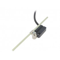 NA B112LH-DN2; Limit switch; glass fibre rod Ø6x200mm R 19-189mm; NO + NC; 10A; PIZZATO ELETTRICA