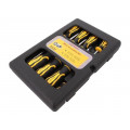 ; Kit: screwdrivers; Pcs: 8; Phillips cross,slot; NEWBRAND
