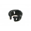 NB-12; Grommet; polyamide; black; max.1.6mm; FIX&FASTEN