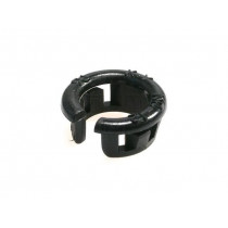 NB-12; Grommet; polyamide; black; max.1.6mm; FIX&FASTEN