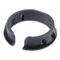 NB-22; Grommet; polyamide; black; max.1.6mm; FIX&FASTEN