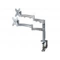 ; LCD monitor holder; Mounting: screw terminals; Colour: silver; NEWBRAND