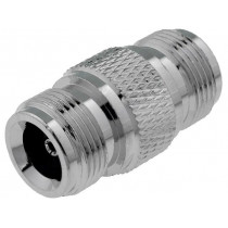 ; Coupler; N socket,both sides; straight; 